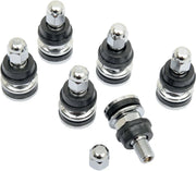 K&L SUPPLY TR412 Motorcycle Valve Stem Kit (6 Pack)