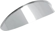 Drag Specialties Headlight Visor - Chrome Steel