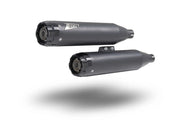 Zard Overlapped Slip-ons Muffler For Hd-softail M8