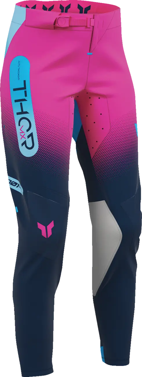 Thor Sportmode Merge Women's Pants Navy/Fuchsia