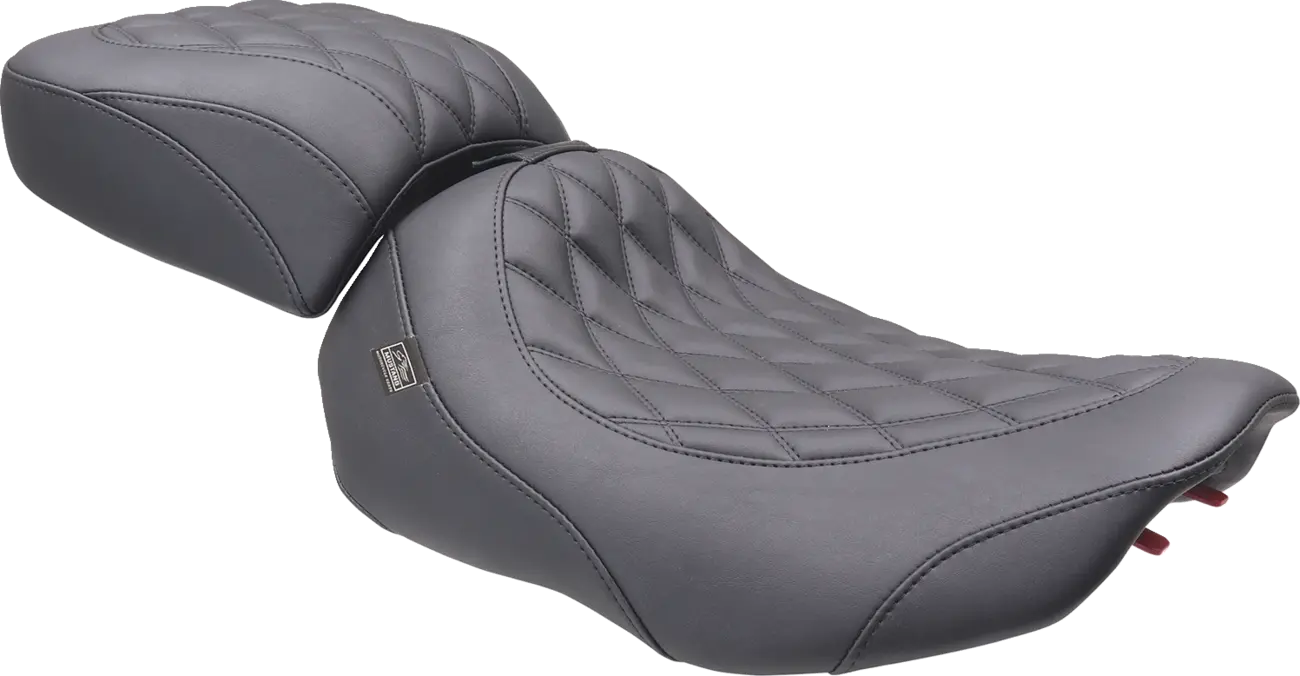 Mustang Wide Tripper Solo Seat - For Harley Davidson