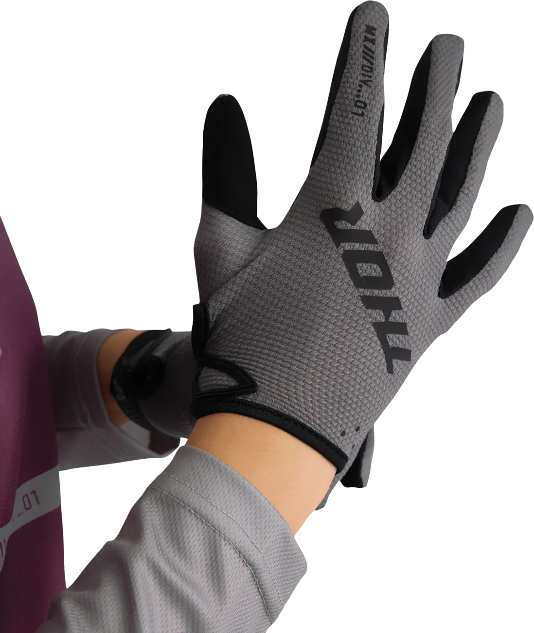 Thor Women's Ridemode Static Mx Gloves - Black/Gray
