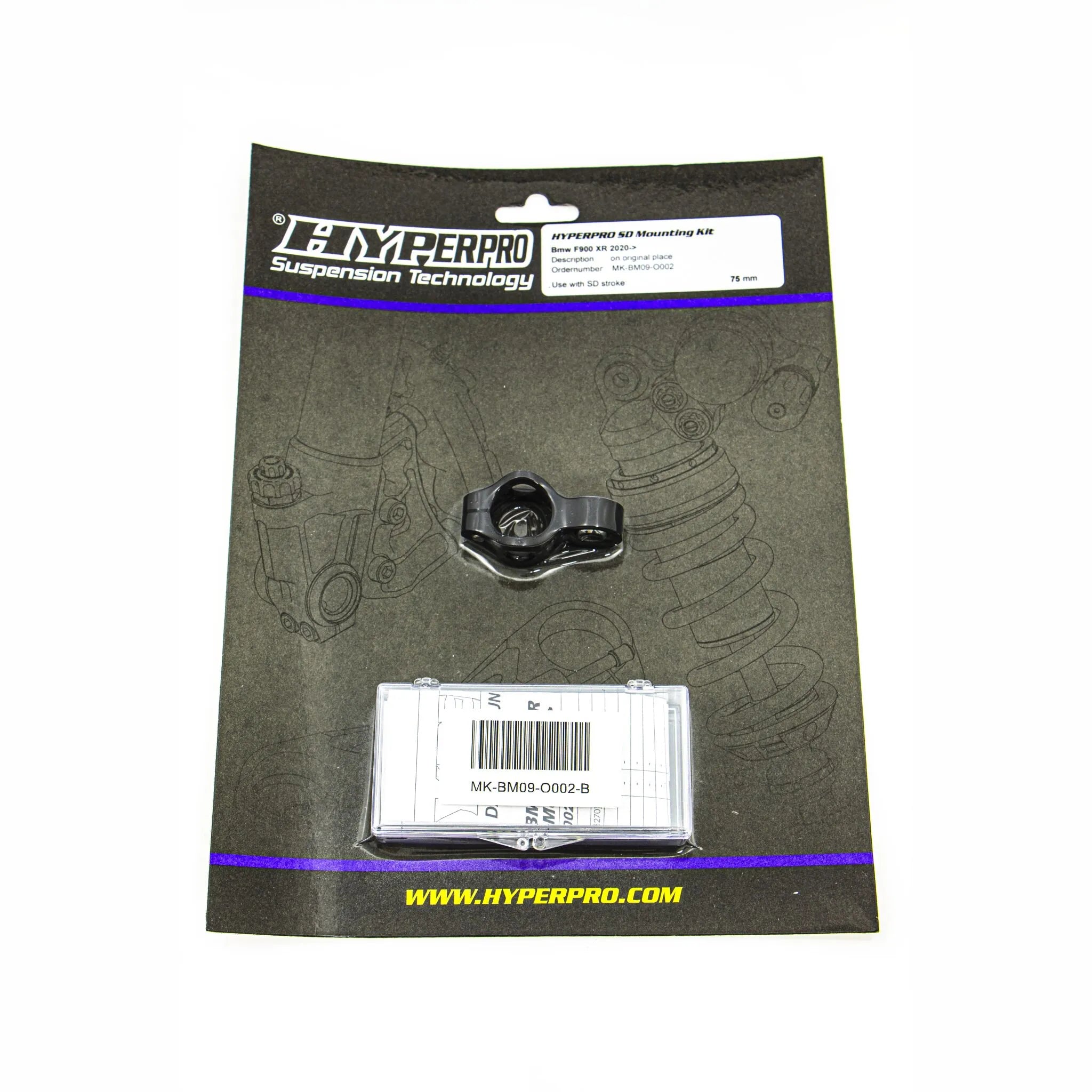 Hyperpro Steering Damper Mounting Kit