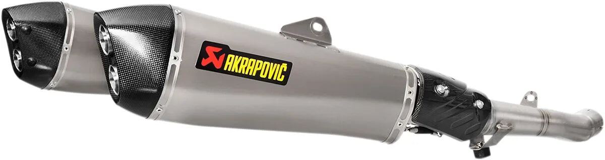 Akrapovic Slip-on Line Lyddæmper - ECE Godkendt til Vej
