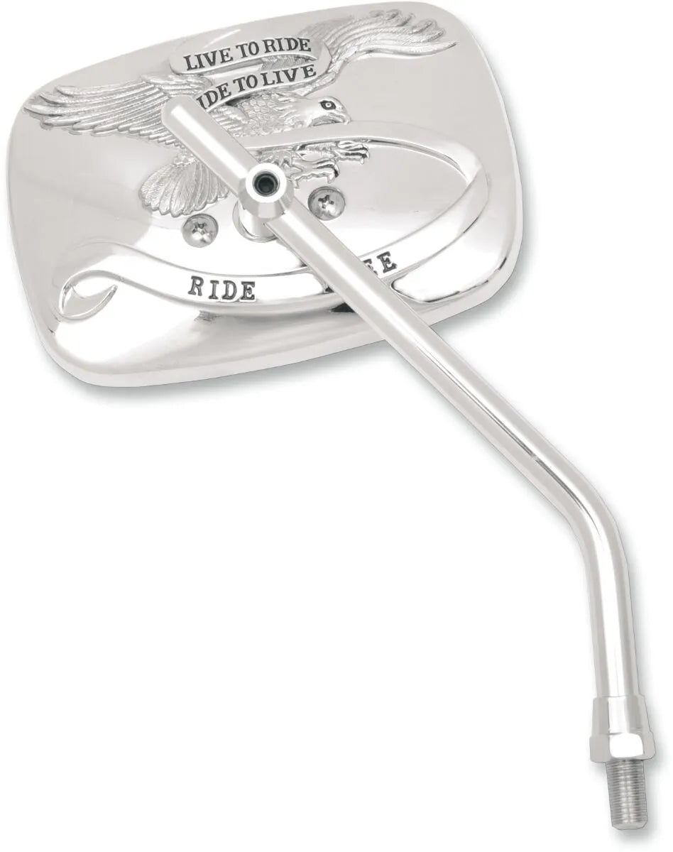 Emgo Ride Free Steel Mirror - Universal Fit