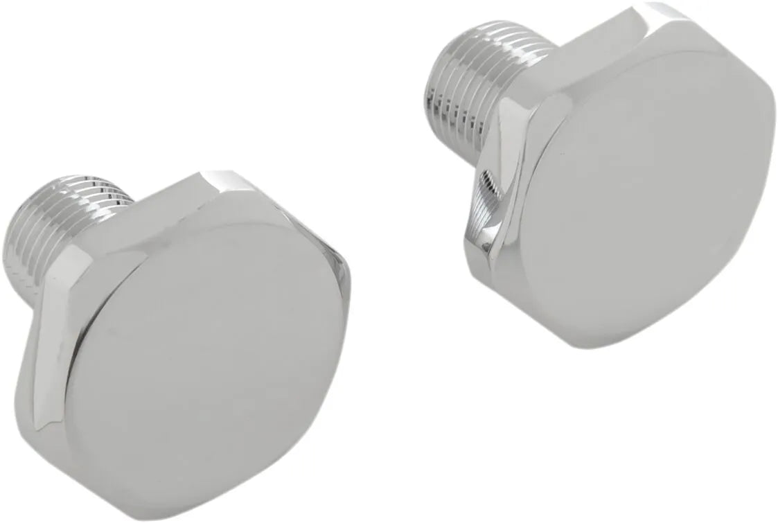 Drag Specialties Chrome Fork Tube Plugs And Caps