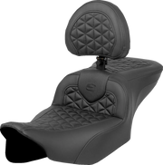 Saddlemen Roadsofa Tri Gripper Seat - For Harley Davidson