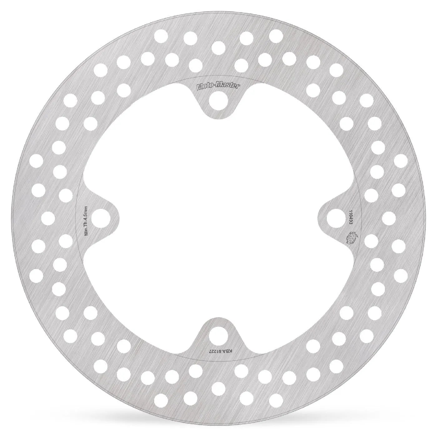 Moto-master Halo Series Bag Bremse Rotor - Rustfrit stål