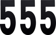 Factory Effex Standard Numbers Plate Graphic - 8" Black