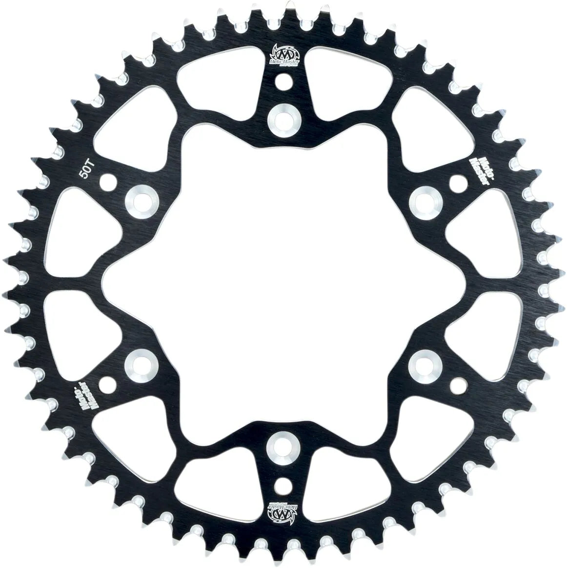Moto-master 7075 Racing Mx Sprocket 520 - Black 46t
