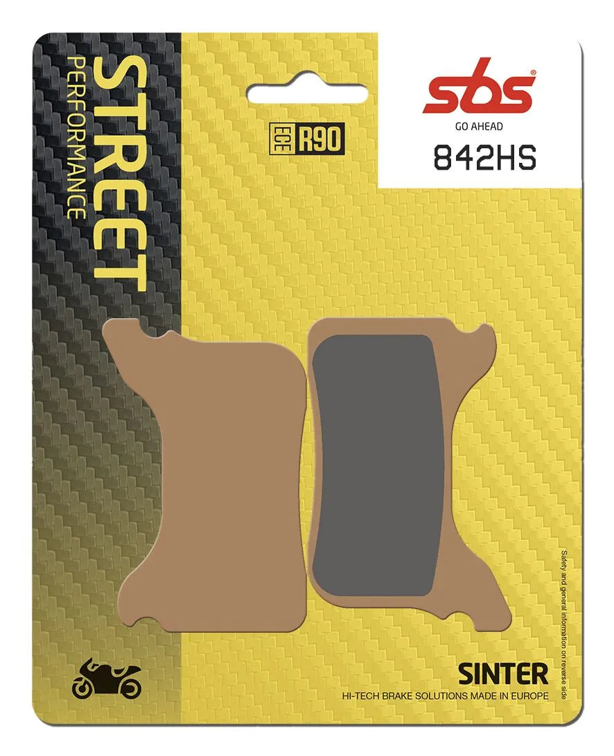 Sbs Hs Street Excel Sintrede Bremseklodser Foran - Foran