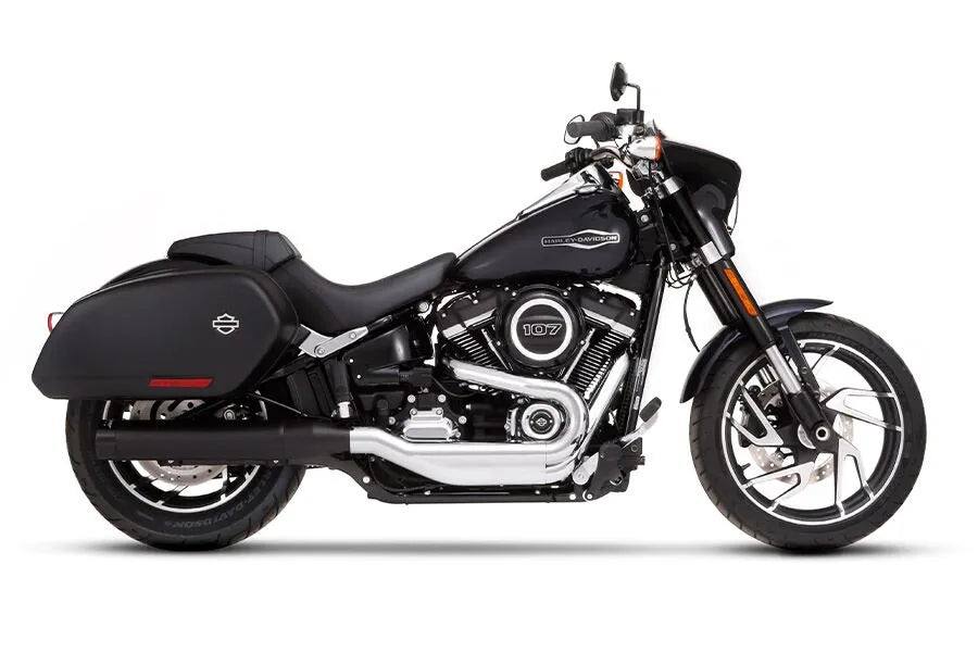 Rinehart Racing 4" Slip-on Lyddæmper Til Softail Sport Glide