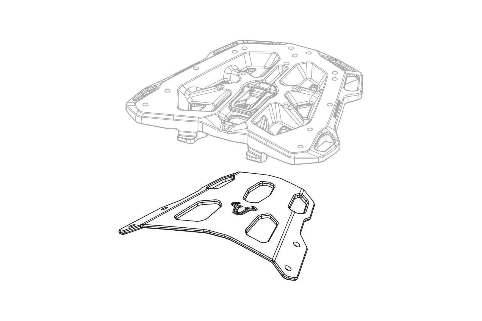 Sw-motech Street Rack Luggage Carrier Rear Rack