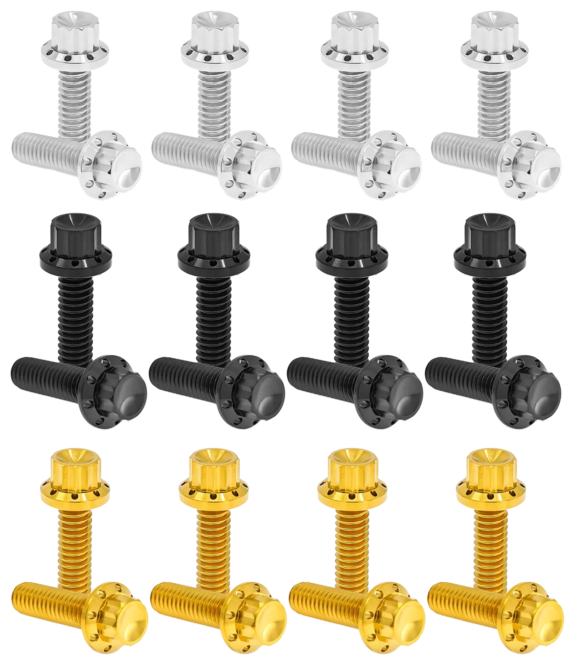 Arlen Ness Lifter Block Titanium 12-POINT Bolt Kits – Hardware