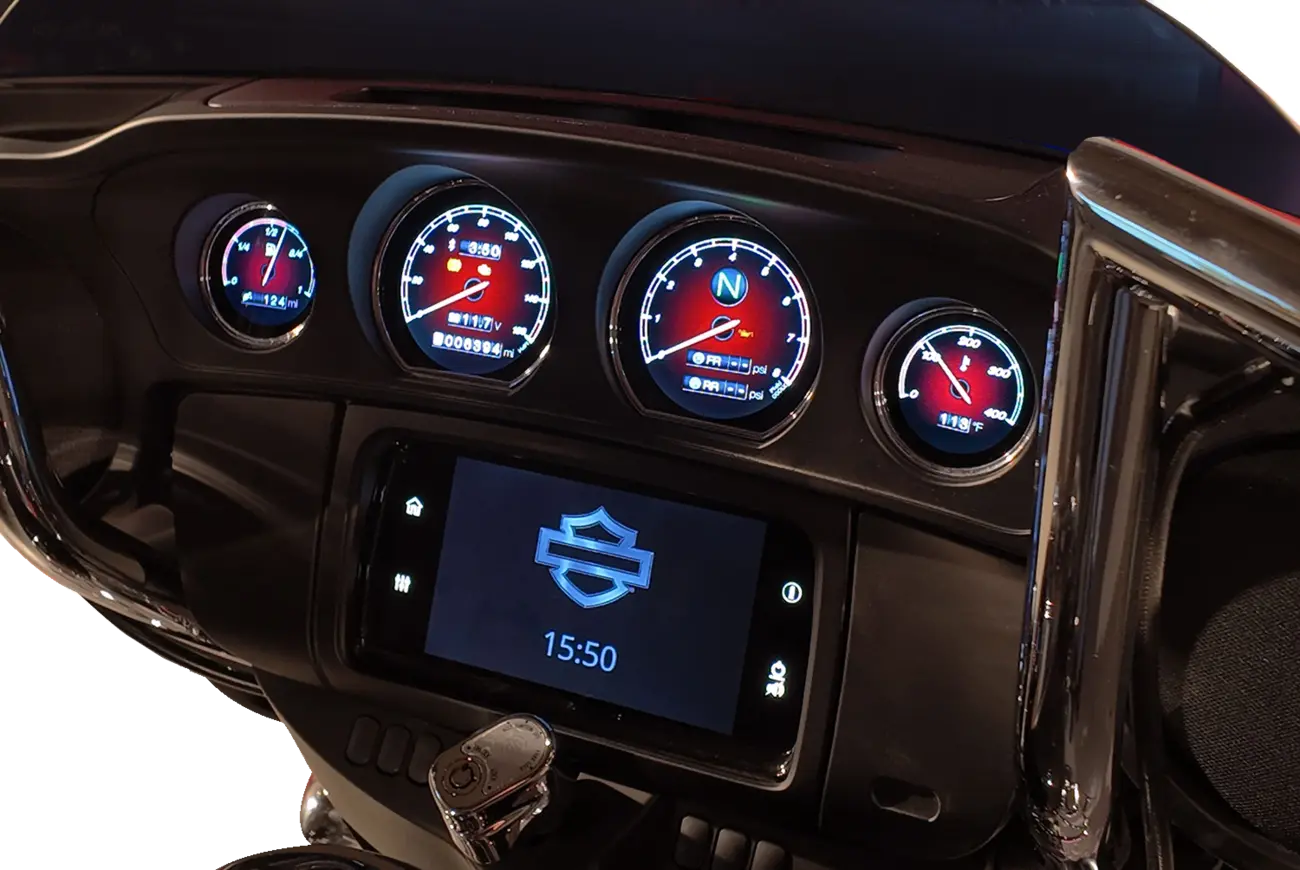 Koso North America HD-03X TFT Gauge Set for Harley-Davidson