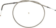 MAGNUM SHIELDING Polished Stainless Steel Braided Throttle/Idle