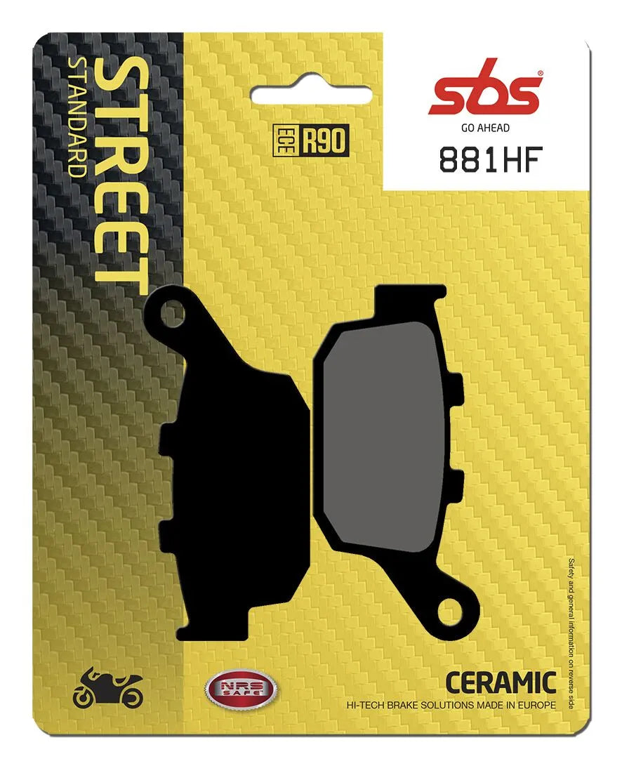 Sbs Hf Street Ceramic Bremseklodser Til Street Bikes - Bag