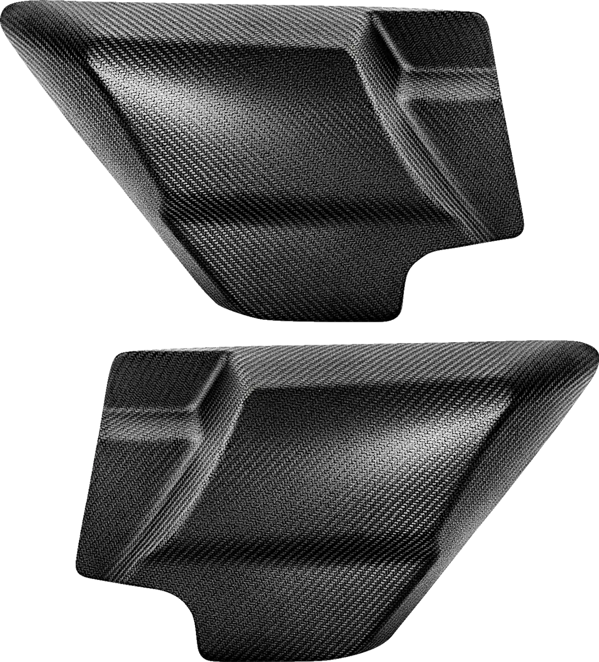 SADDLEMEN Carbon Fiber Side Cover Pair