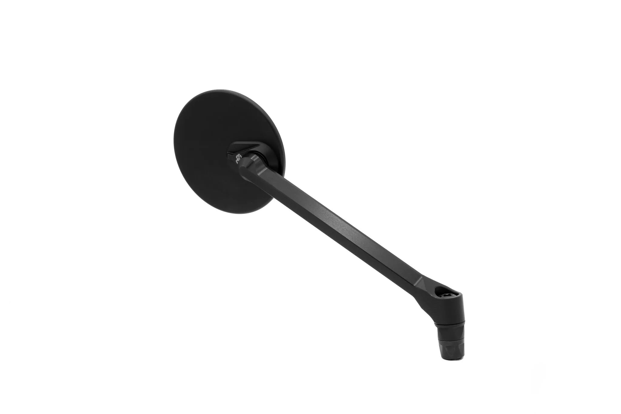 Gilles Tooling Moon Mirror M8 Handlebar End Black