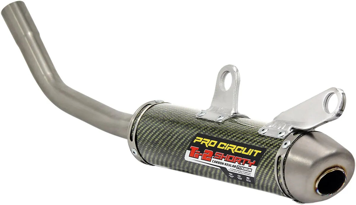 Pro Circuit Ti-2 Shorty Lyddæmper Til 2-takts Motorer