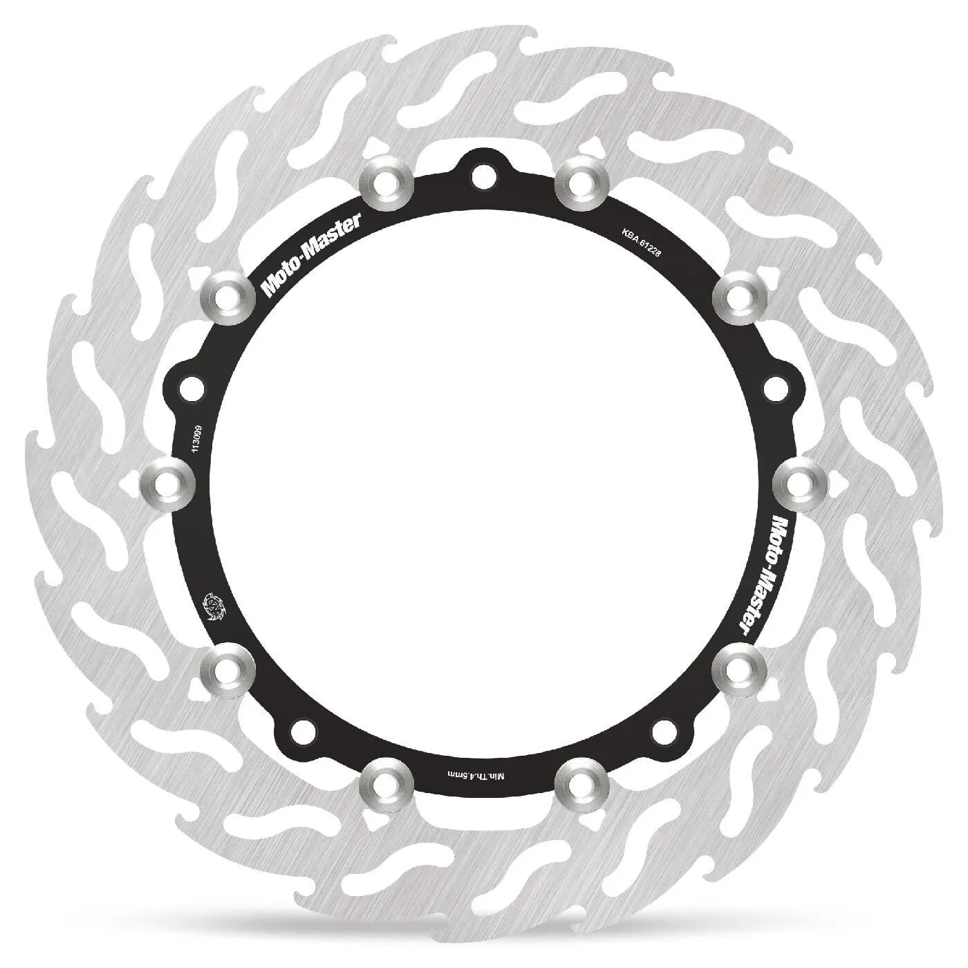 Moto-master Flame Series Flydende Bremse Rotor - Foran