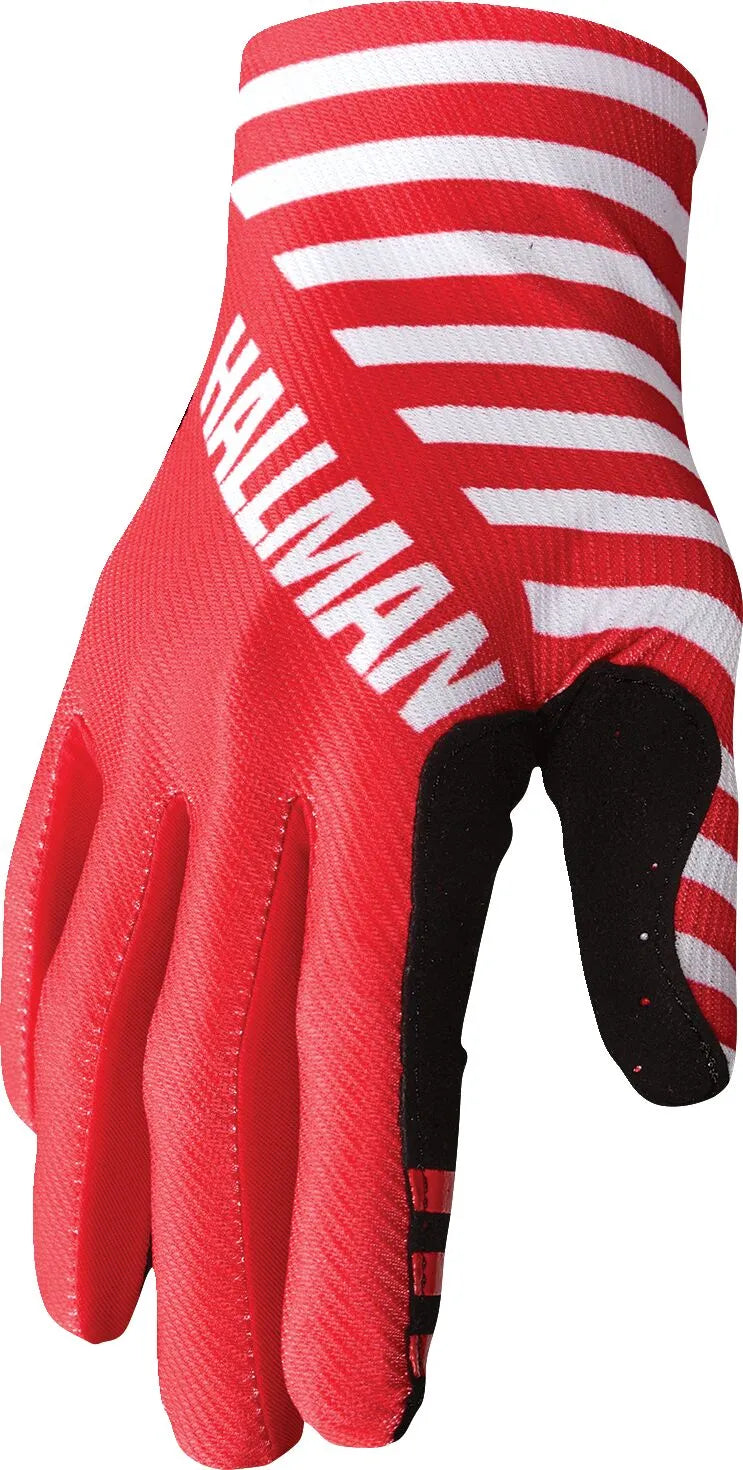 Thor Mainstay Gloves - Black/Red/White