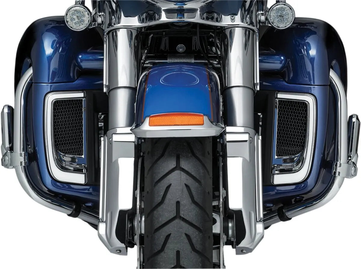 Kuryakyn Tracer Led Fairing Lower Grill Inserts