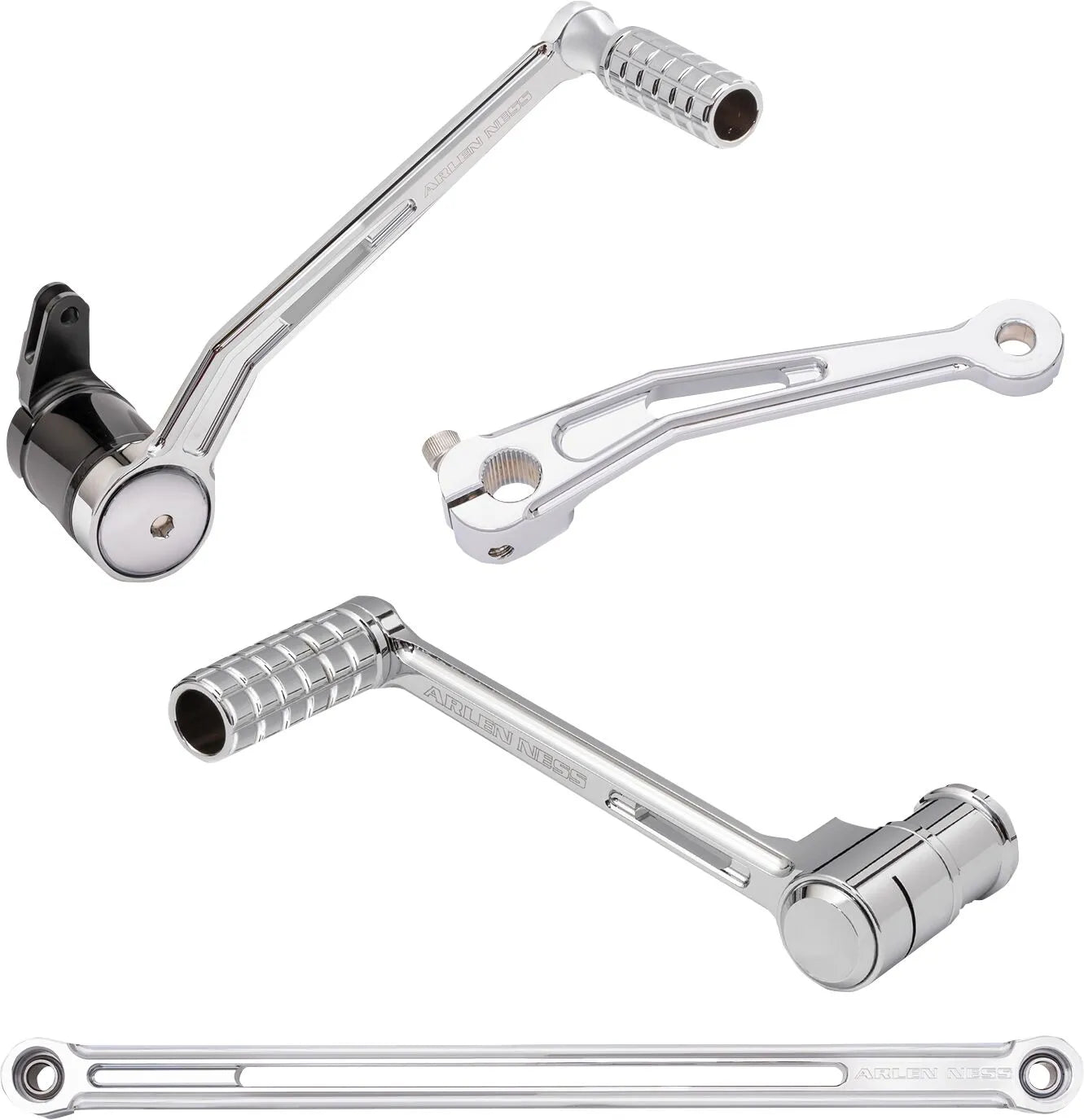 Arlen Ness Speedliner Foot Control Kit - Chrome