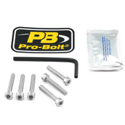 Pro Bolt Aluminium Fuel Cap Kit - Silver