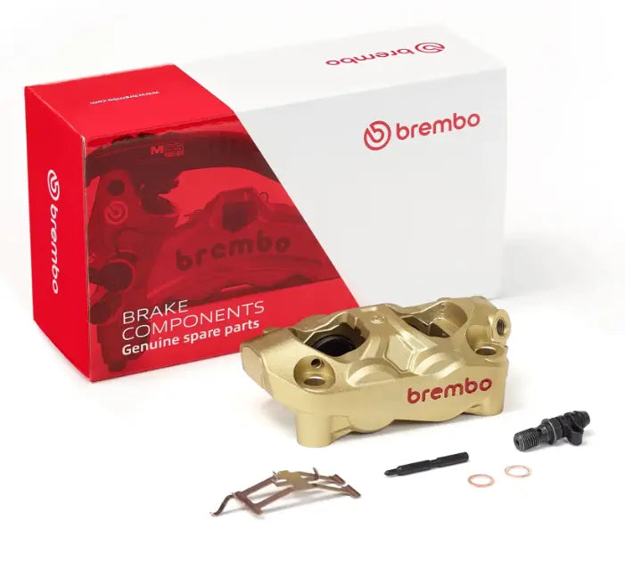 Brembo HYPURE M4.30 Brake Caliper 100mm Front/Rear Gold