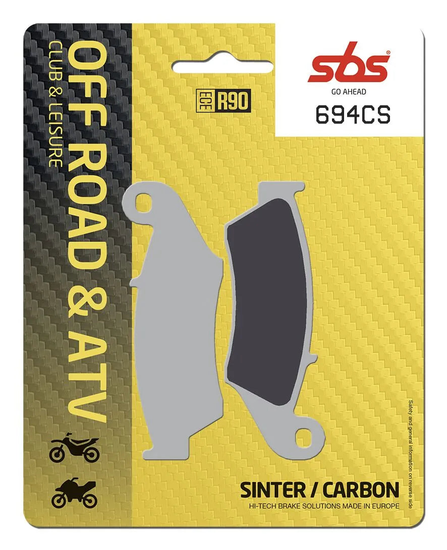 Sbs Cs Carbon Brake Pad Set - Front