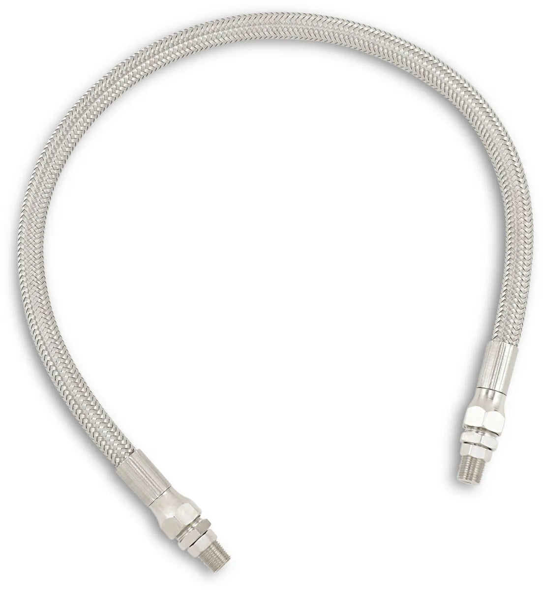 Drag Specialties Universal Braided Stainless Steel Oil Line