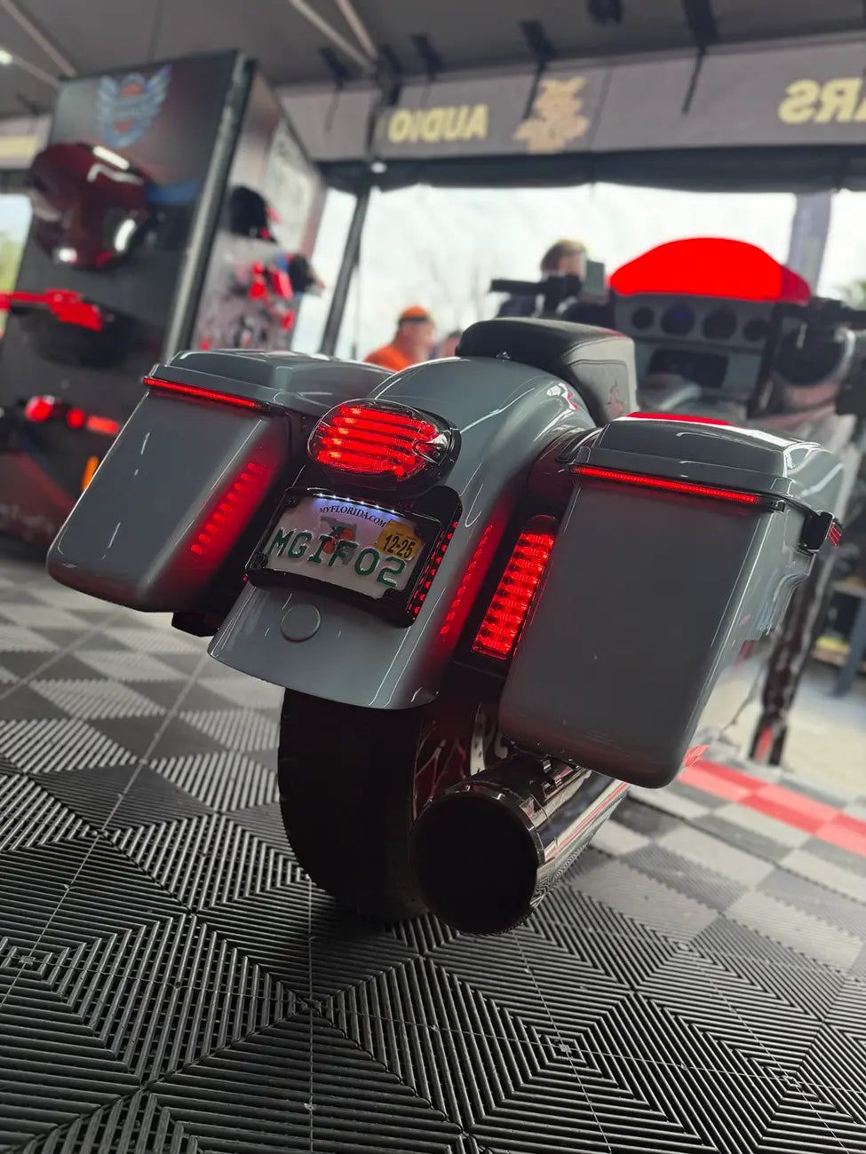 Custom Dynamics LED Tail Light - Smoke Lens - E-Marked - PB-TL-LP-S