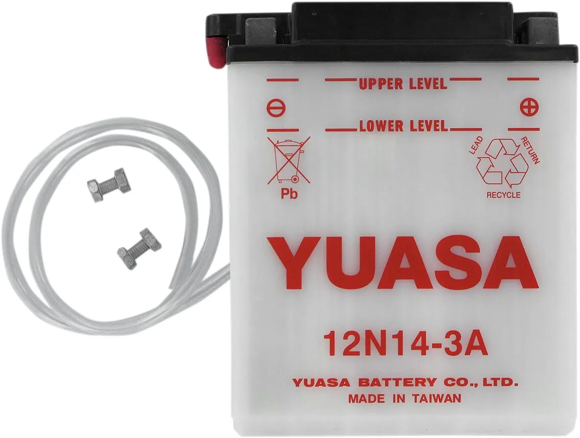 Yuasa Battery 12N14-3A for Yamaha Honda Kawasaki 1969-1998