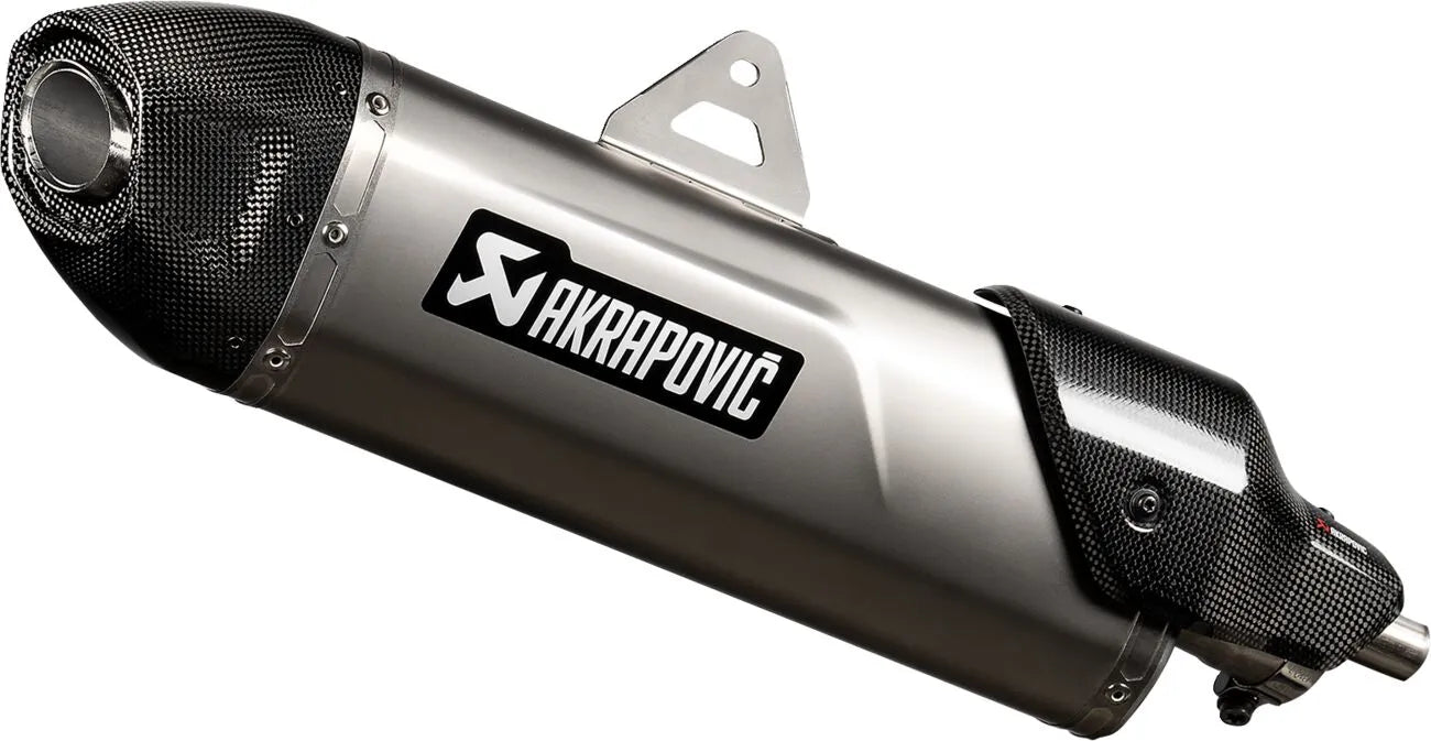 Akrapovic Slip-on Line Lyddæmper med Carbon Fiber Endestykke - ECE Godkendt til Vejbrug
