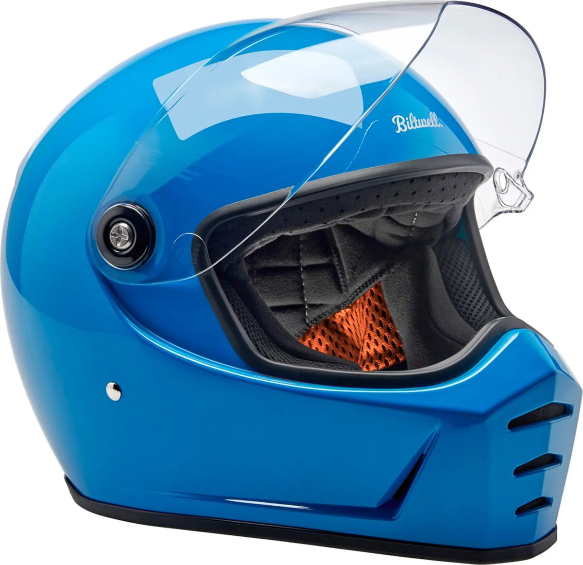 Biltwell Lane Splitter Helmet Gloss Tahoe 22.06 Blue