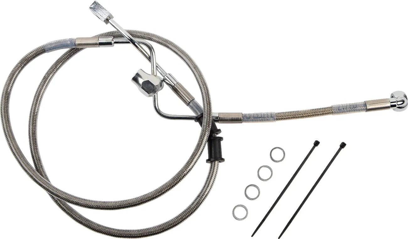Drag Specialties Bagbremseslange til ABS-systemer