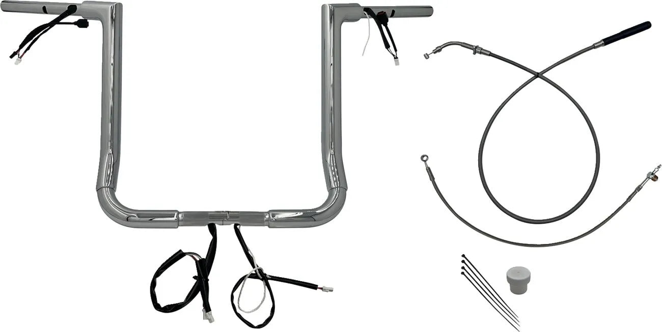 Fat Baggers Inc. Ez Install Handlebar Kit For Oem Heated Grips