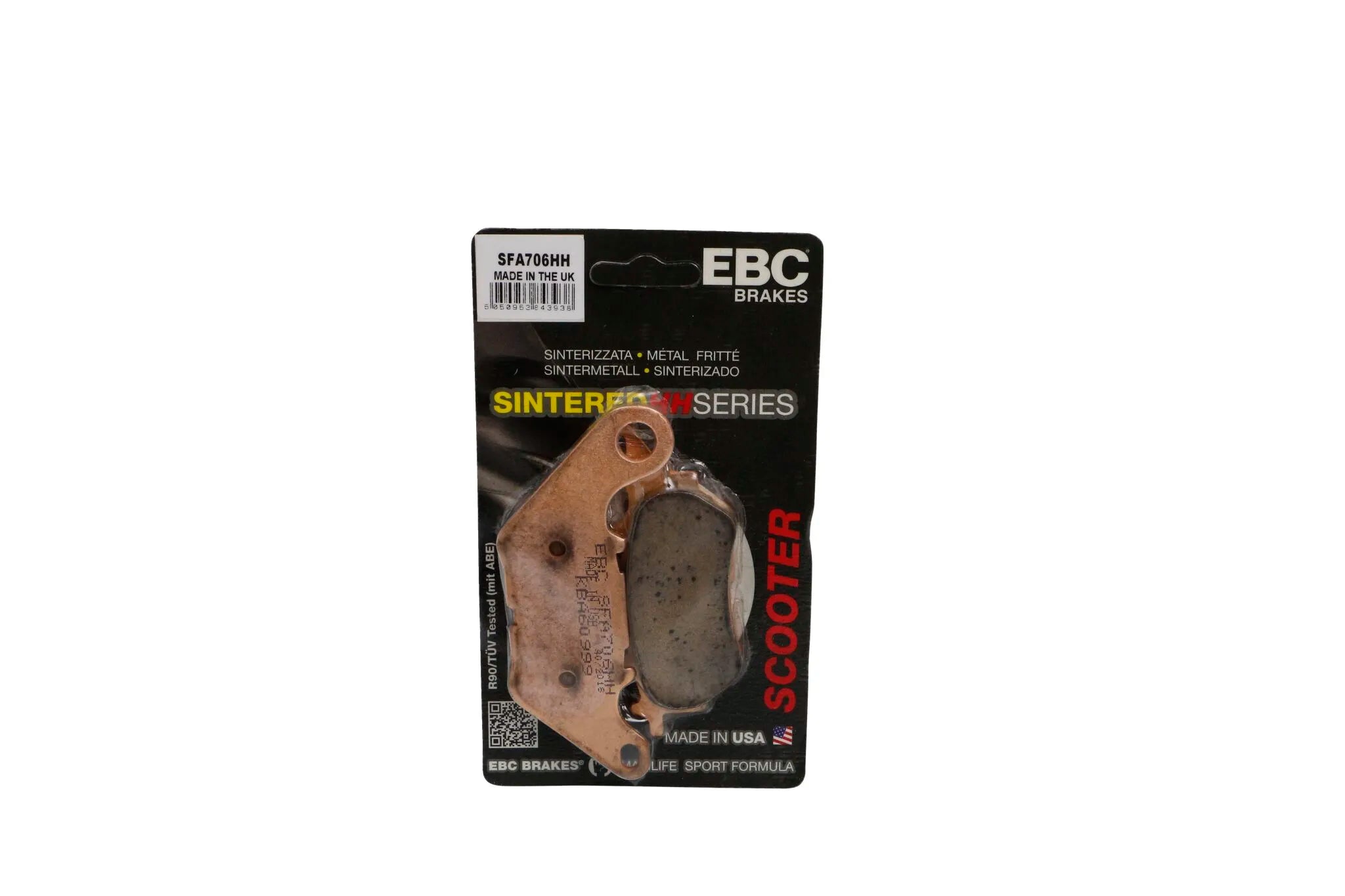 Ebc Sfa-hh Serie Sintrede Bremseklodser Til Scootere - Bag