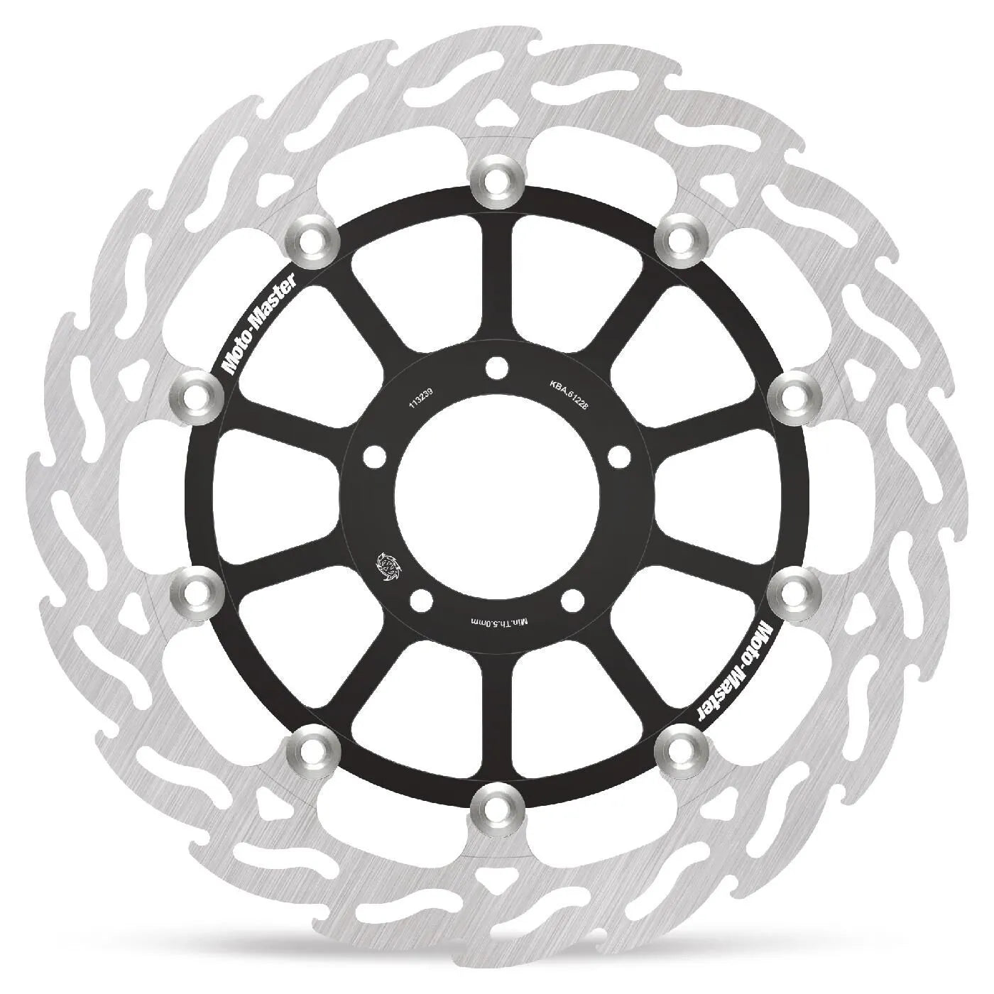 Moto-master Halo Series Flydende Racing Rotor 330mm - Foran