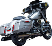 S&S Cycle Mk45 Performance Slip-on Lyddæmpere - Lava Chrome