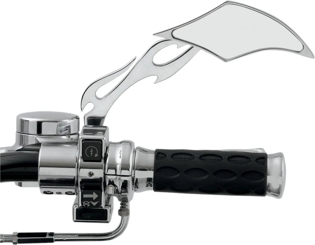 Drag Specialties Gothic Mirror With Sculptured Stem