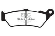 Ebc Sfa-hh Series Sintrede Bremseklodser Til Scootere - Front