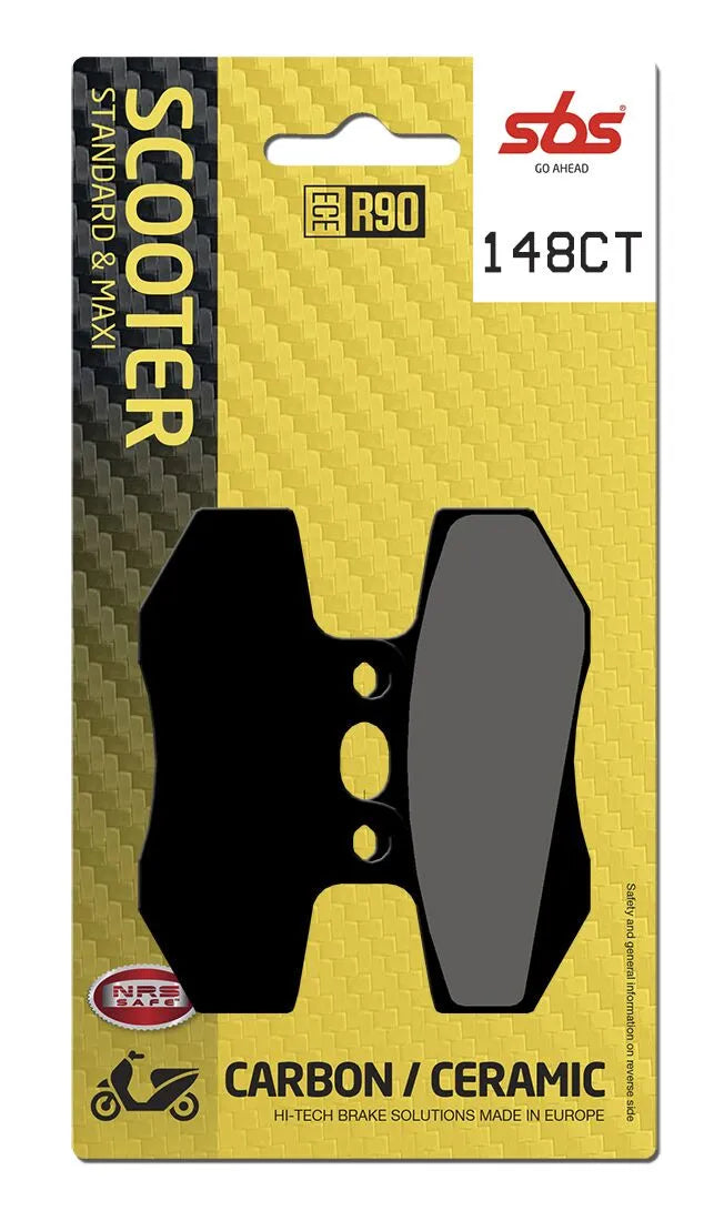 Sbs Ct Scooter Carbon Tech Organic Brake Pads - Front
