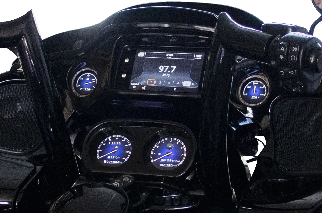 Koso North America HD-03X TFT Gauge Set for Harley-Davidson
