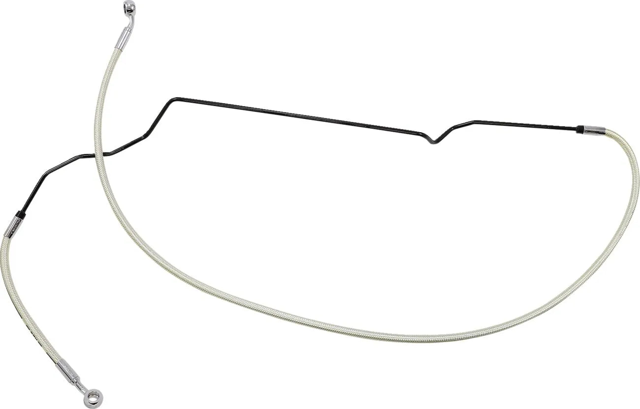 Magnum Shielding Flettet Forreste Bremse Slange Til Abs