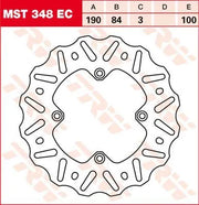 Trw Ec Cross Design Bremse Rotor - Bag