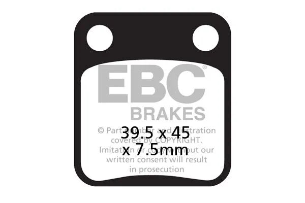 Ebc Sfa-hh Series Sintrede Bremseklodser Til Scootere - Foran & Bag
