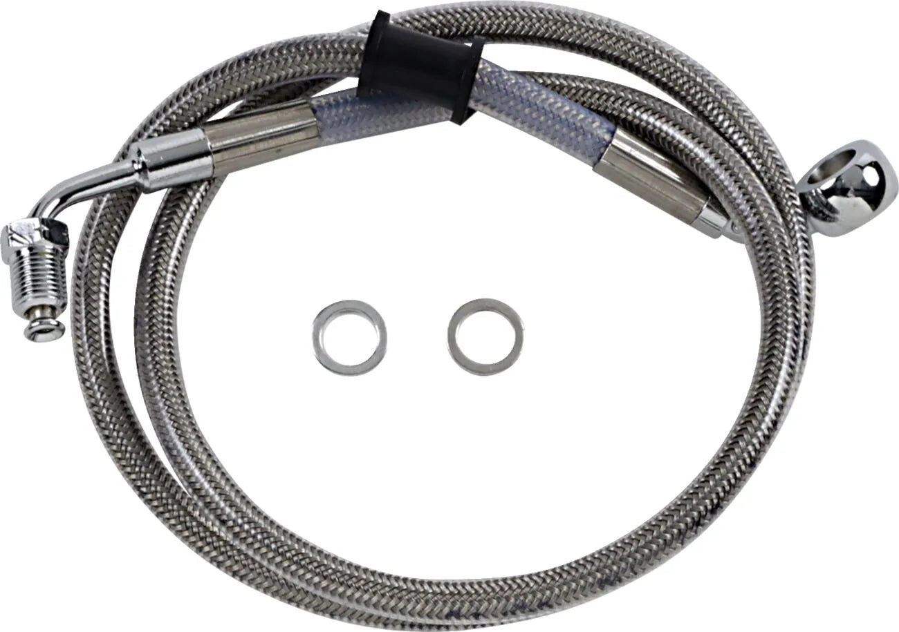 Drag Specialties Forlænget Bremseledning Til Abs - 33.25"
