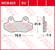 Trw All Round Sintered Metal Brake Pads